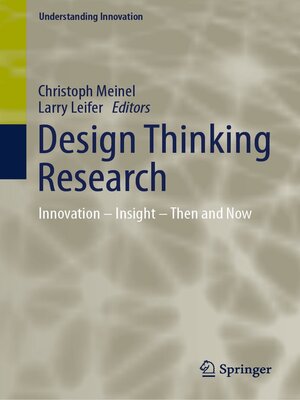 cover image of Design Thinking Research